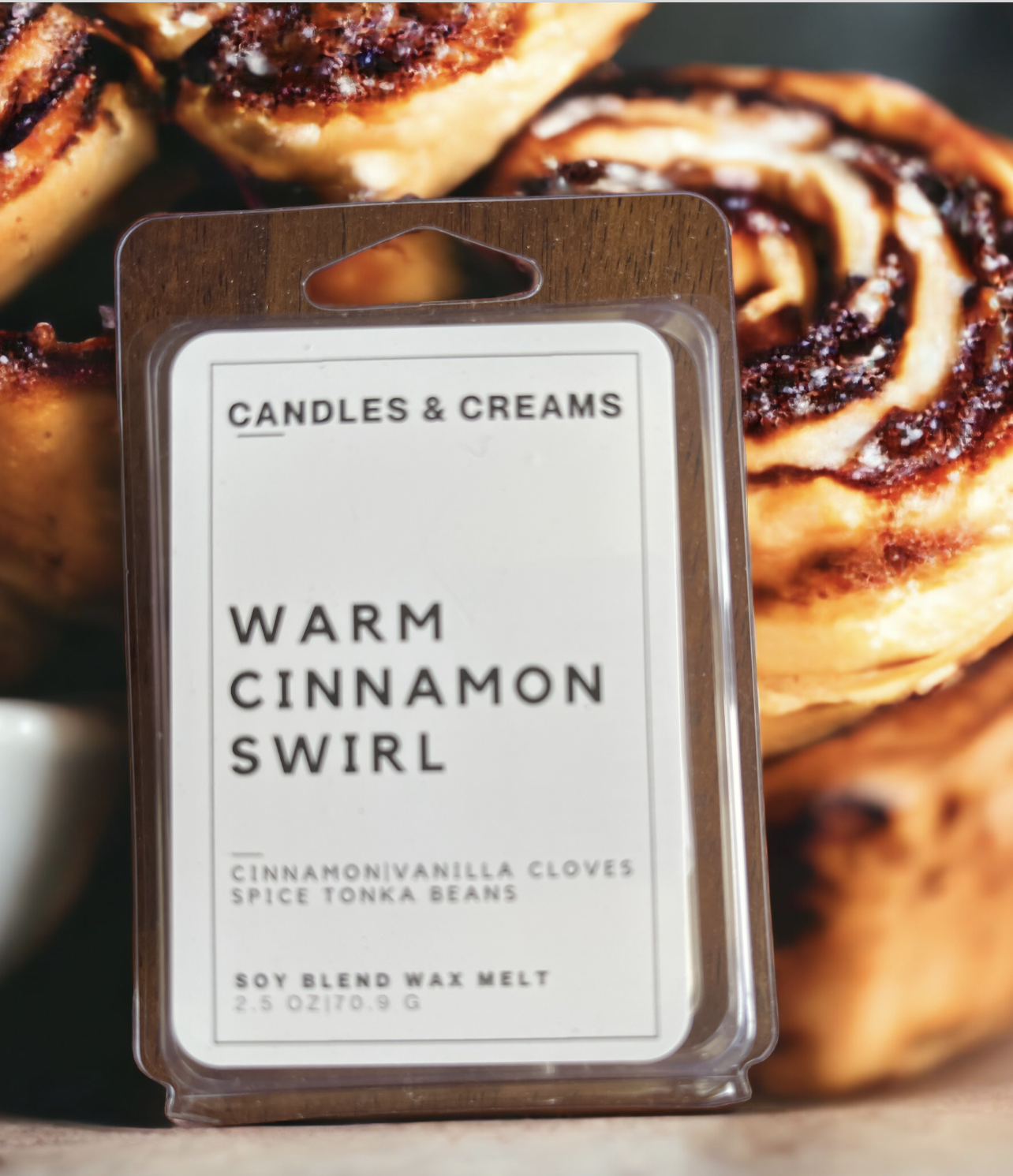 Warm Cinnamon Swirl Wax Melts