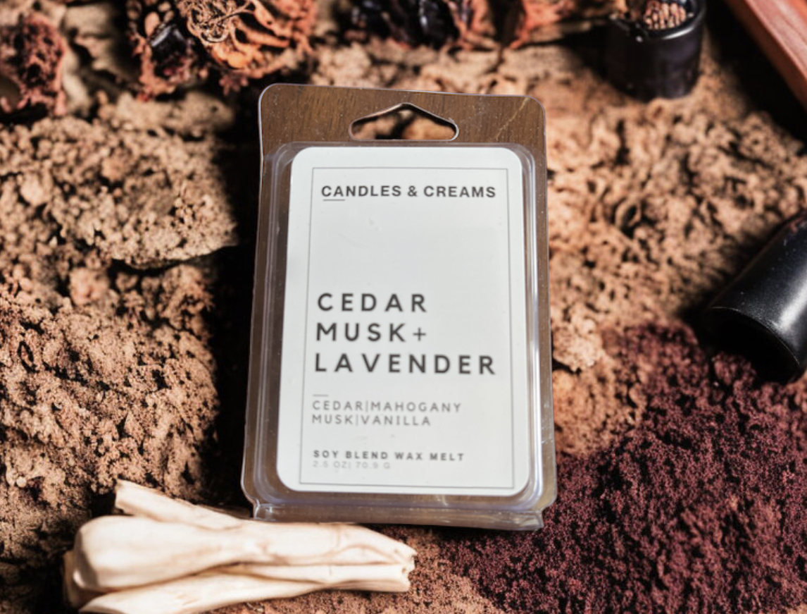 Cedar & Lavender Scented Wax Melts, ScentSationals, 2.5 oz (5-Pack) 
